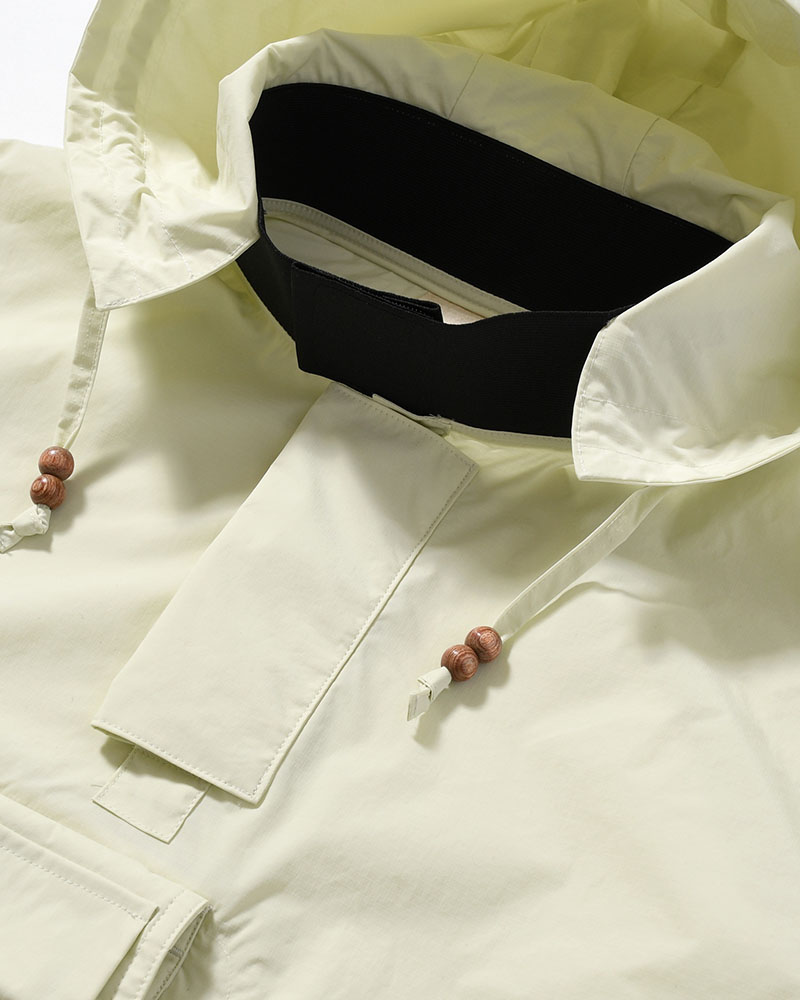 FANG ANORACK HOOD (WATER PROOF) -WHITE-