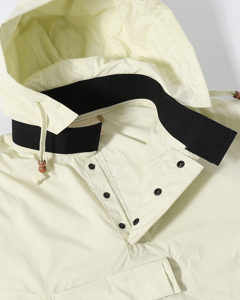 FANG ANORACK HOOD (WATER PROOF) -WHITE-
