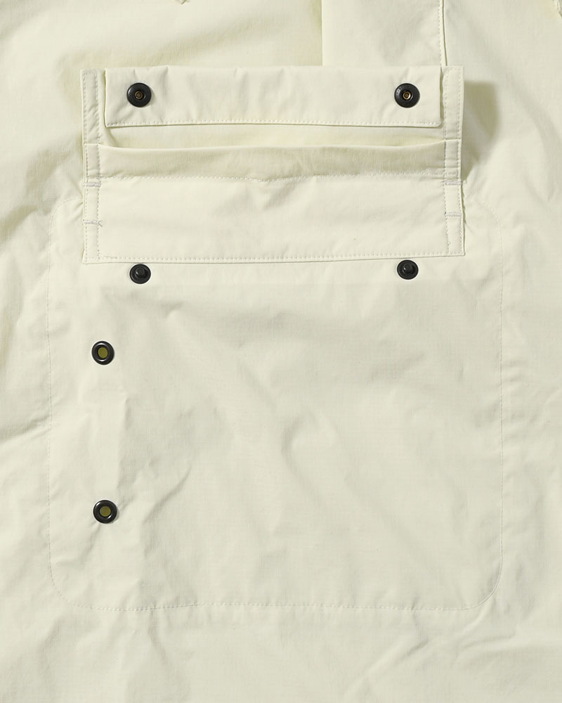 FANG ANORACK HOOD (WATER PROOF) -WHITE-