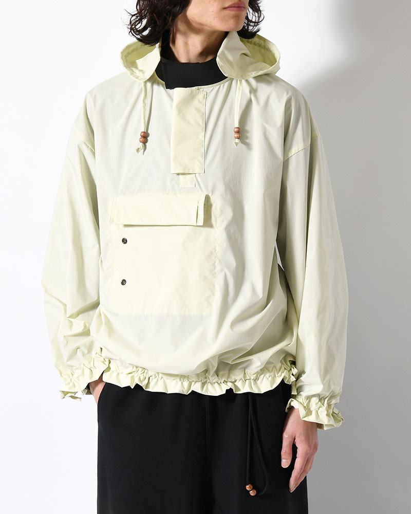 FANG ANORACK HOOD (WATER PROOF) -WHITE-