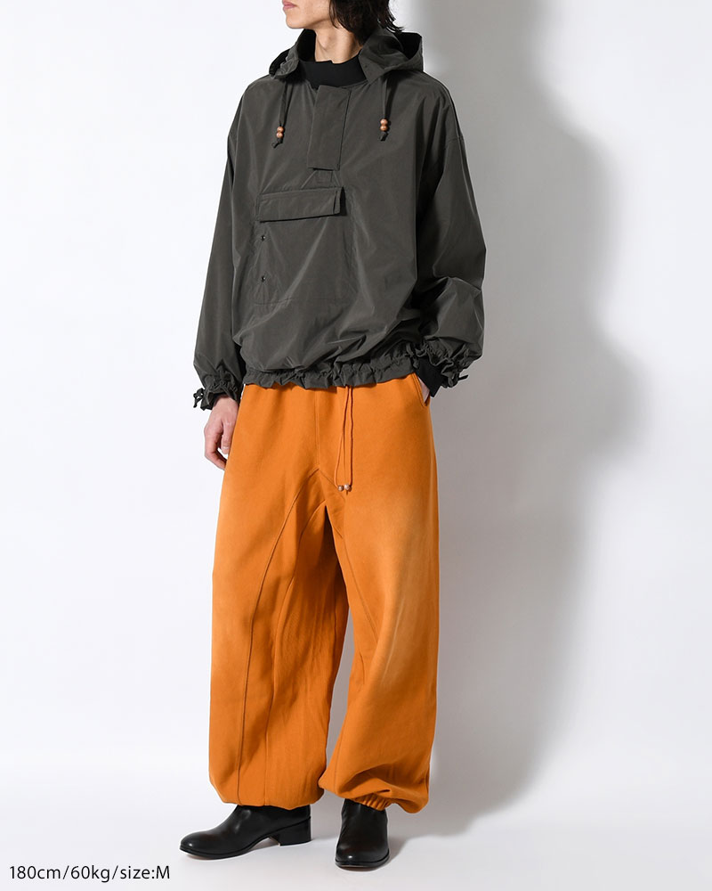 FANG ANORACK HOOD (WATER PROOF) -CHARCOAL-