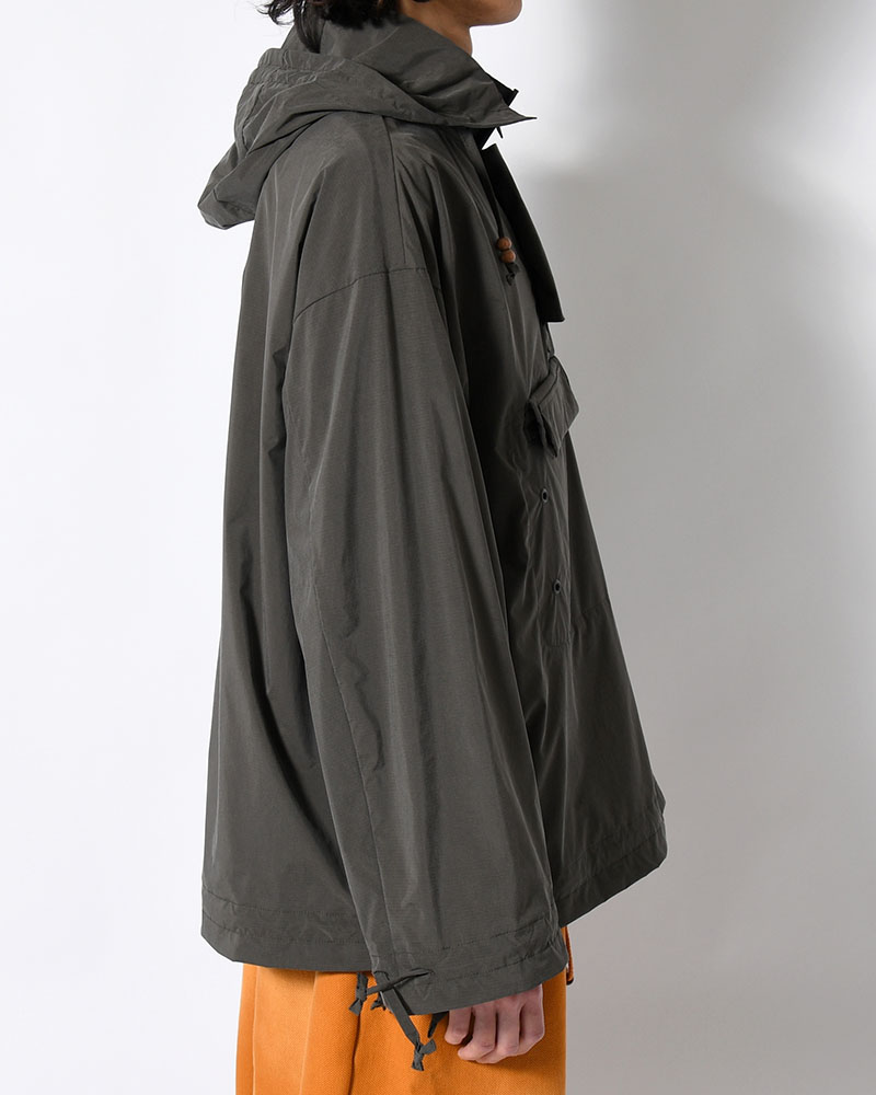 FANG ANORACK HOOD (WATER PROOF) -CHARCOAL-