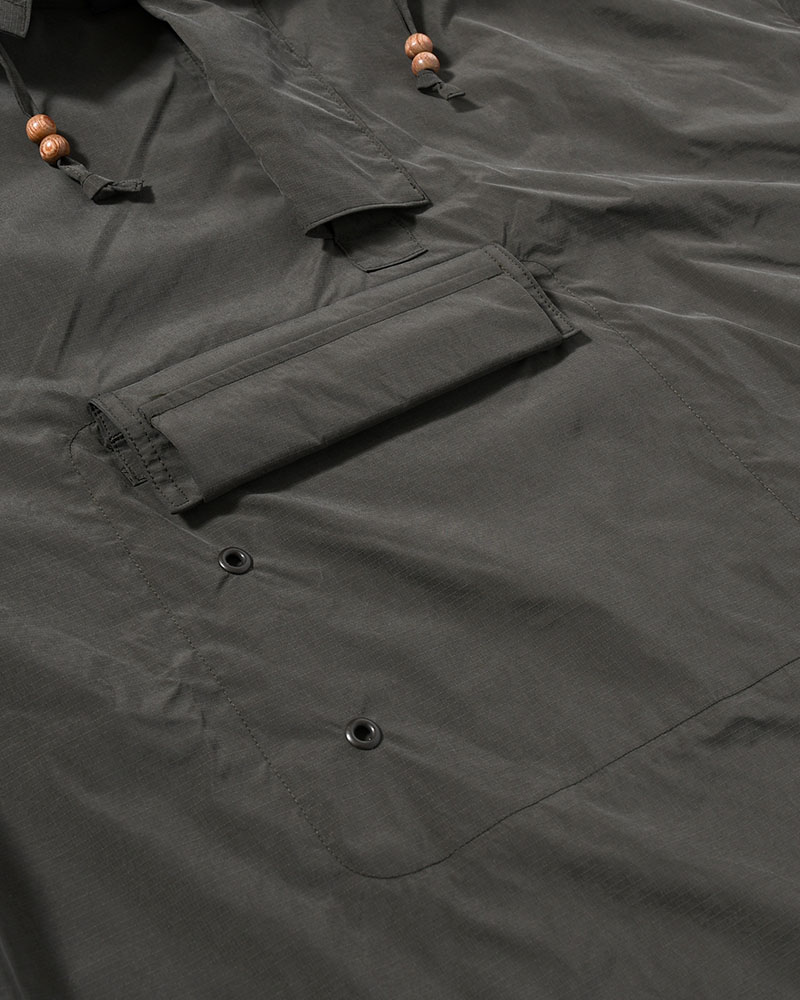 FANG ANORACK HOOD (WATER PROOF) -CHARCOAL-