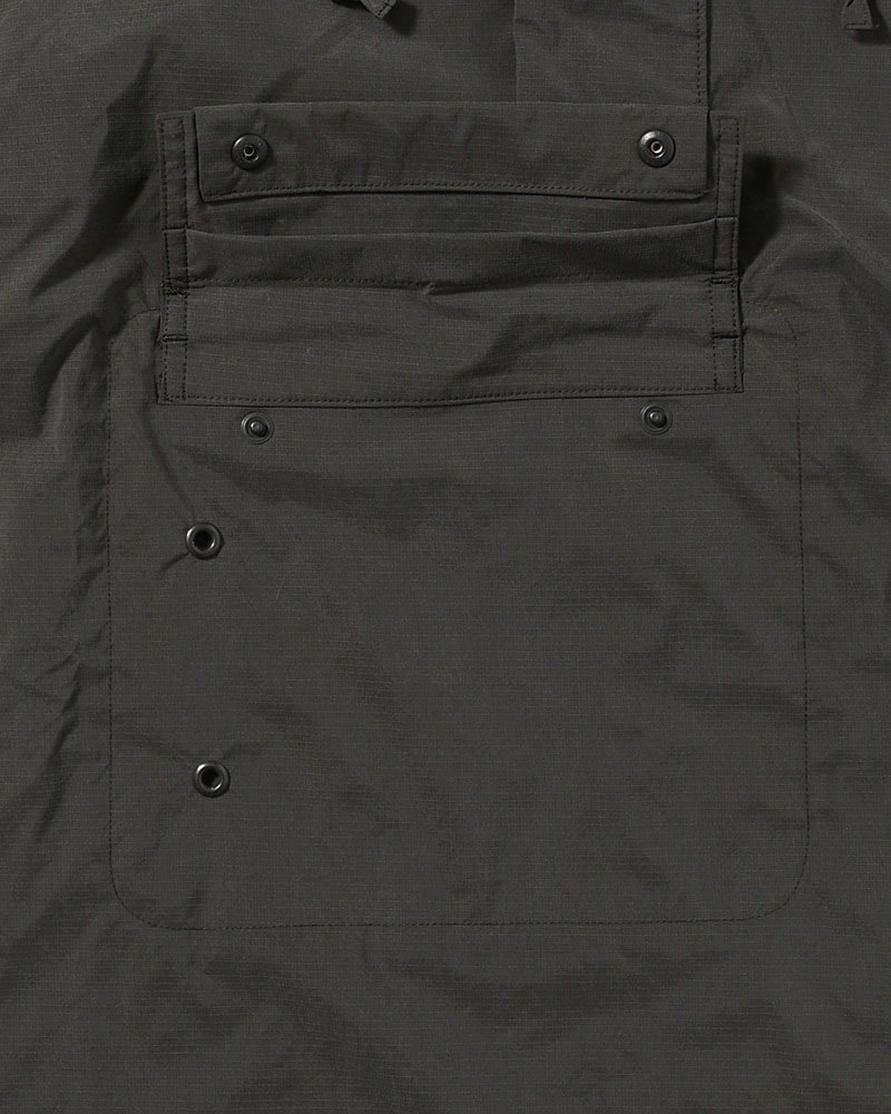 FANG ANORACK HOOD (WATER PROOF) -CHARCOAL-