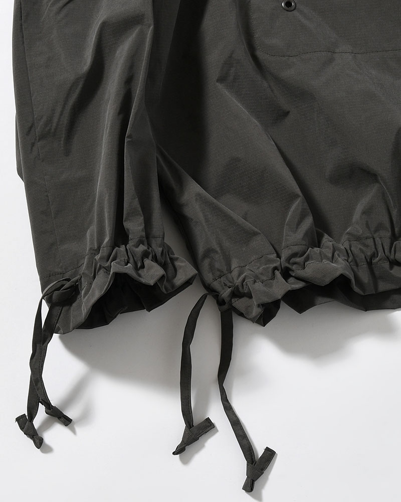 FANG ANORACK HOOD (WATER PROOF) -CHARCOAL-