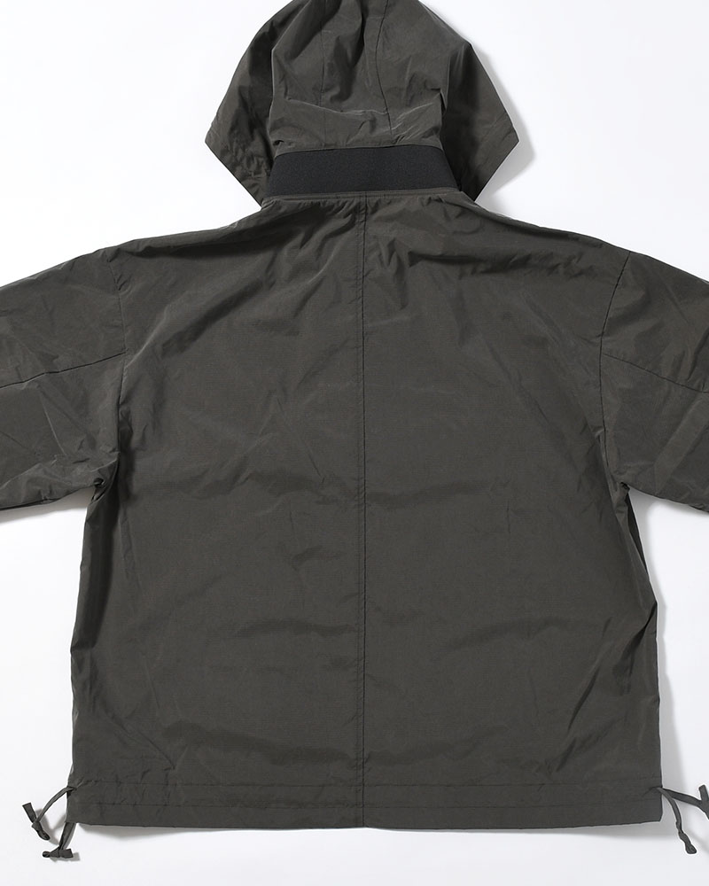 FANG ANORACK HOOD (WATER PROOF) -CHARCOAL-