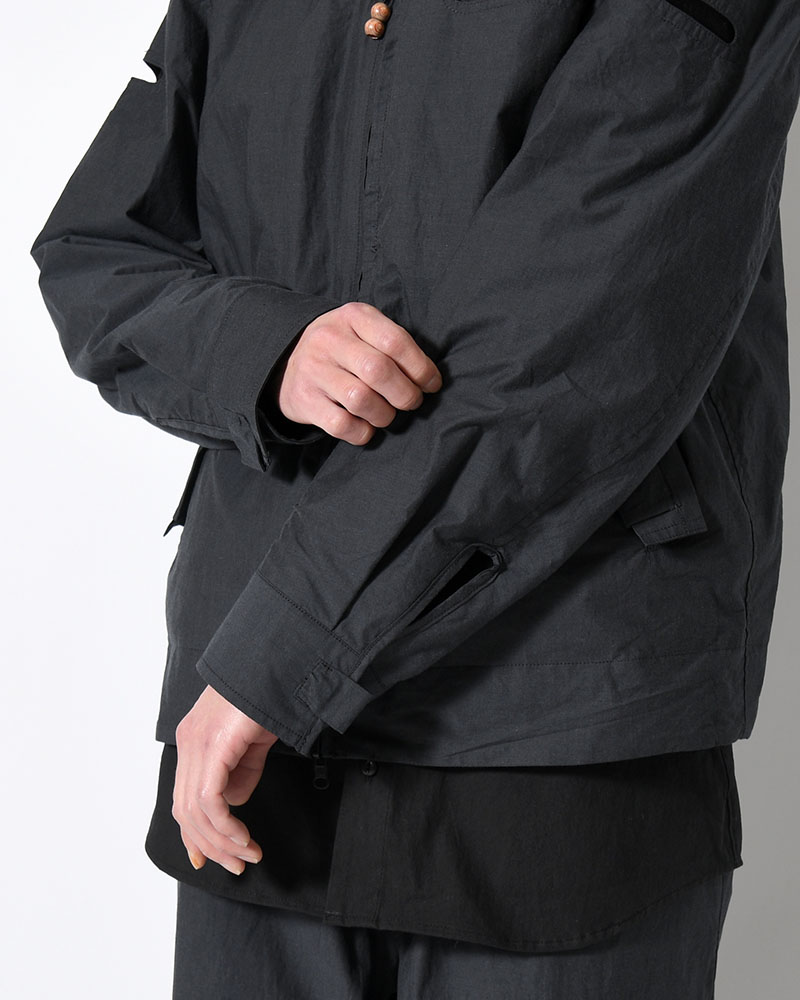 FANG JKT (REVERSIBLE) -BLACK-