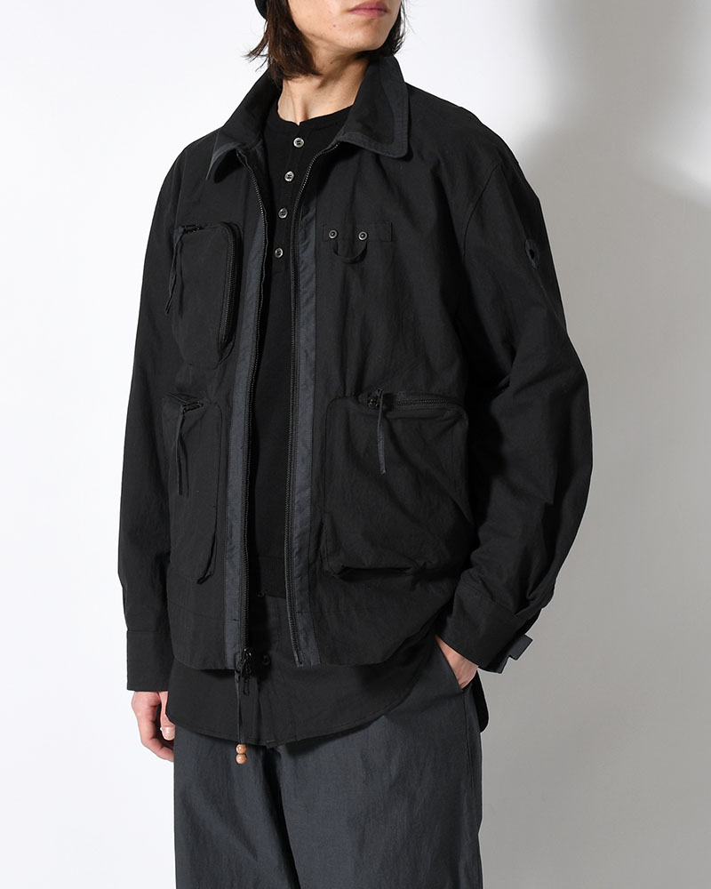 FANG JKT (REVERSIBLE) -BLACK-