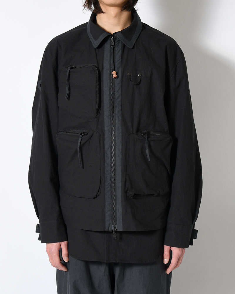 FANG JKT (REVERSIBLE) -BLACK-
