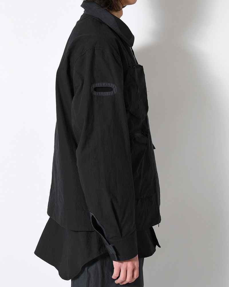FANG JKT (REVERSIBLE) -BLACK-