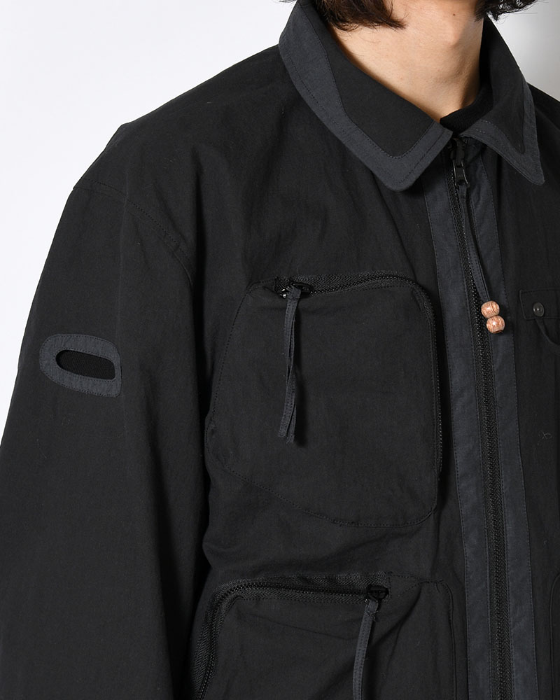 FANG JKT (REVERSIBLE) -BLACK-