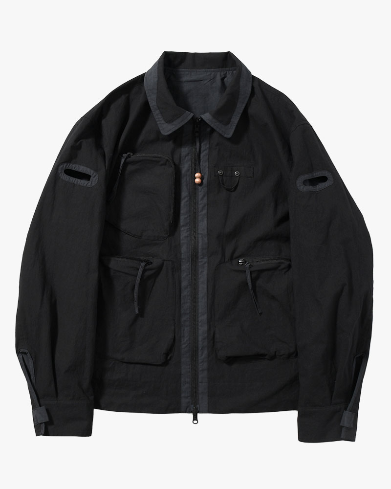 FANG JKT (REVERSIBLE) -BLACK-