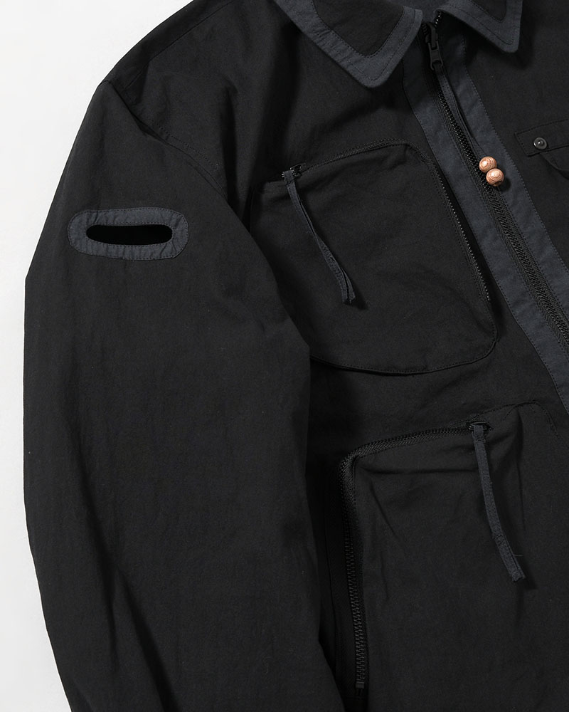 FANG JKT (REVERSIBLE) -BLACK-