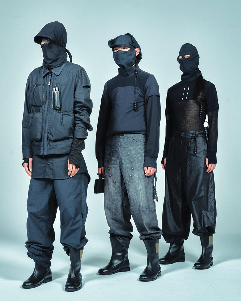 FANG JKT (REVERSIBLE) -BLACK-