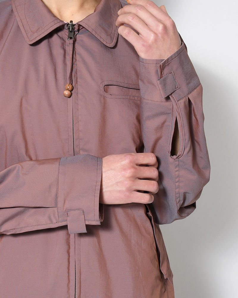 FANG JKT (REVERSIBLE) -PINK BROWN-