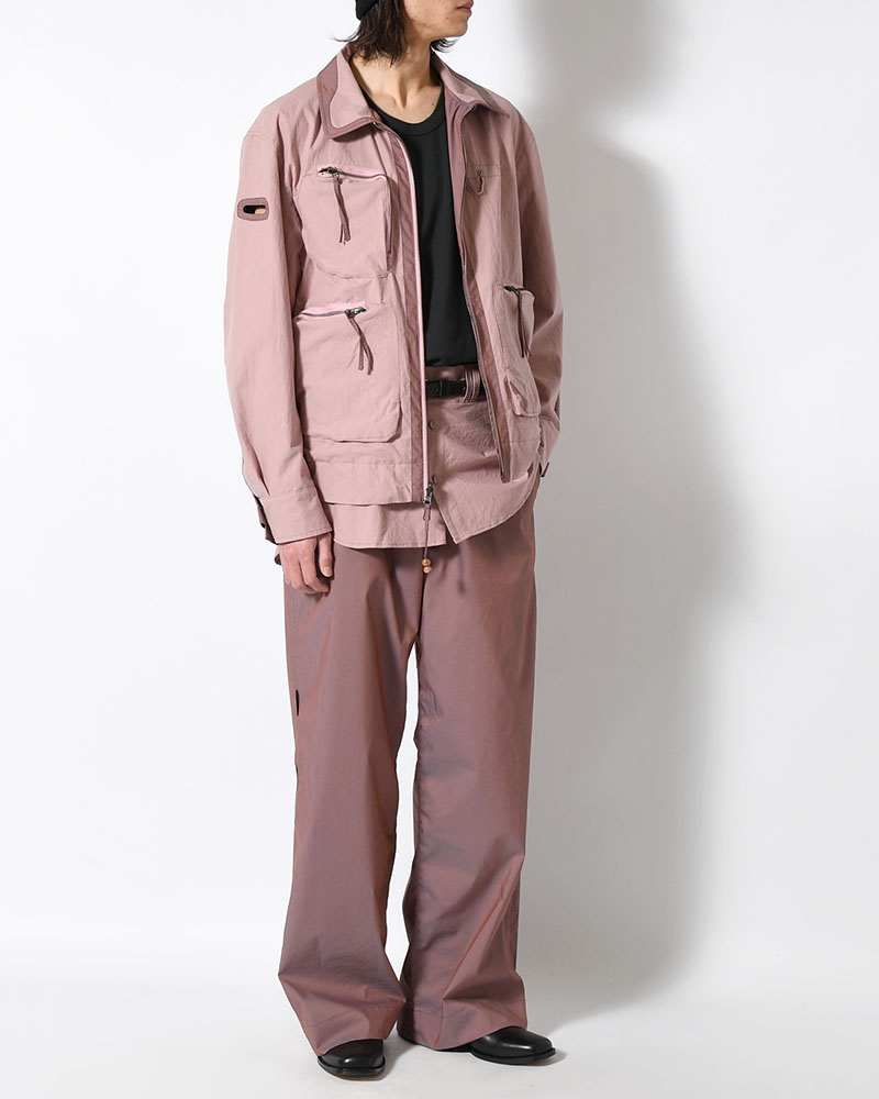 FANG JKT (REVERSIBLE) -PINK BROWN-