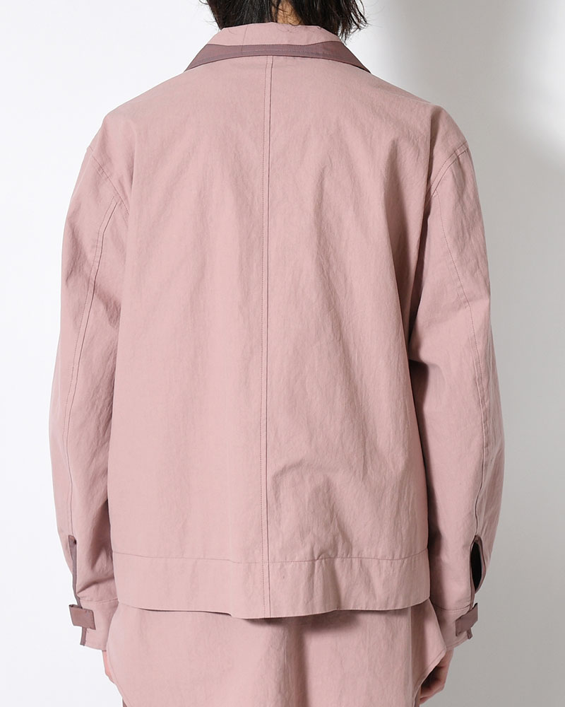 FANG JKT (REVERSIBLE) -PINK BROWN-