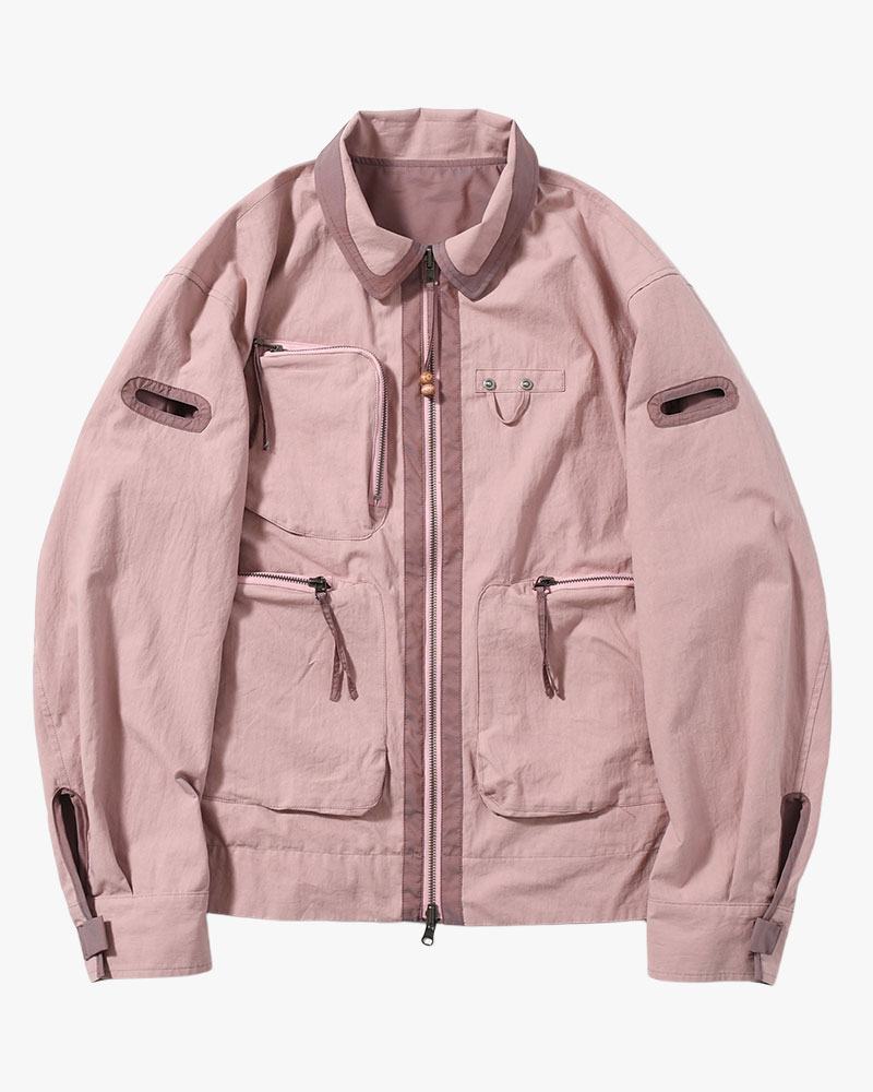 FANG JKT (REVERSIBLE) -PINK BROWN-
