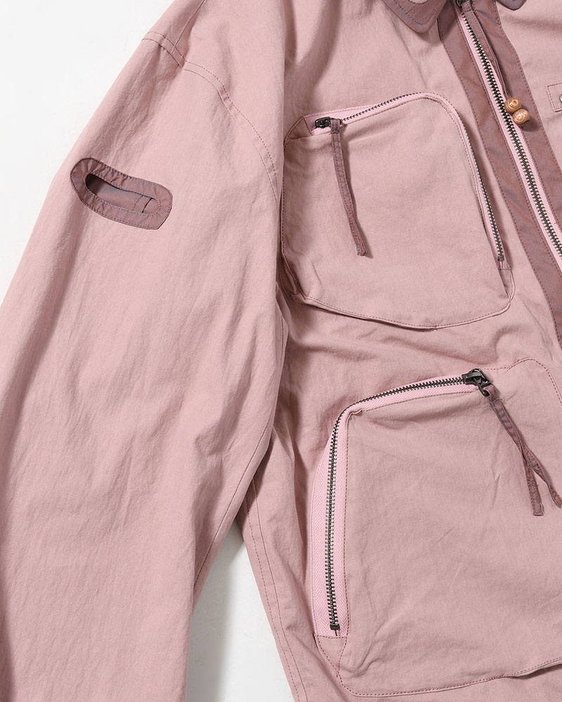 FANG JKT (REVERSIBLE) -PINK BROWN-