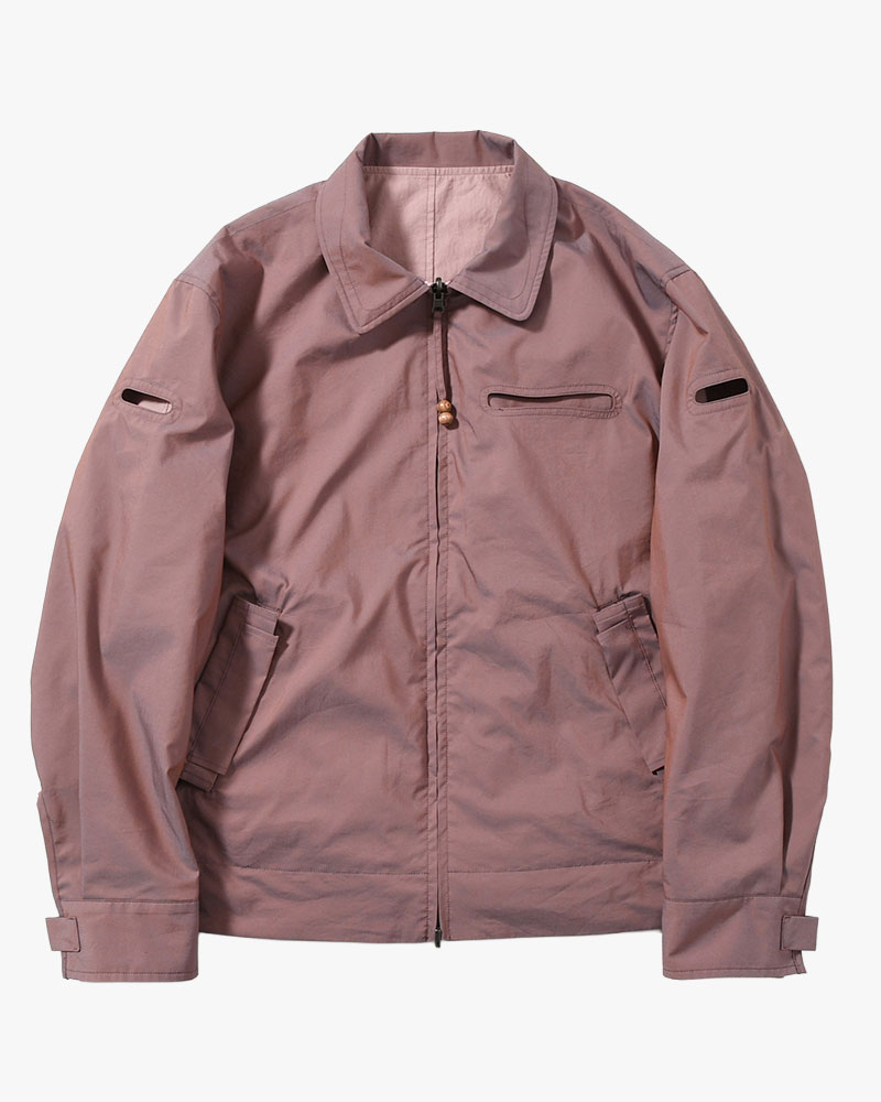 FANG JKT (REVERSIBLE) -PINK BROWN-