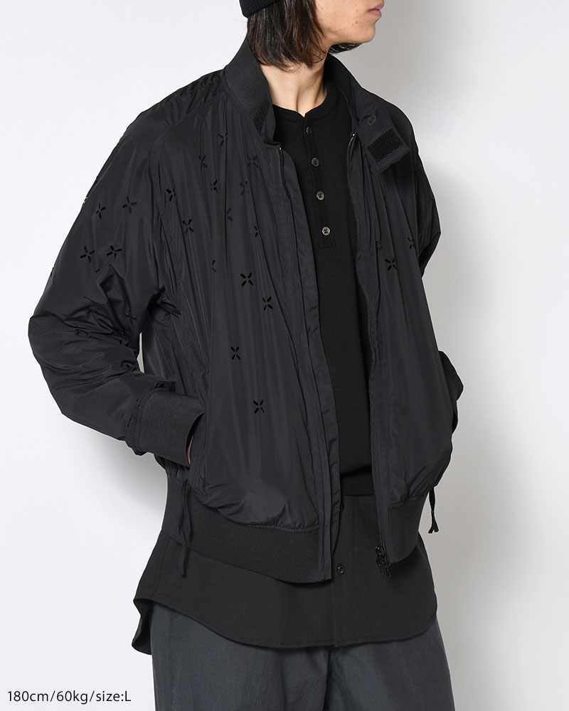 GUAI BLOUSON -BLACK-