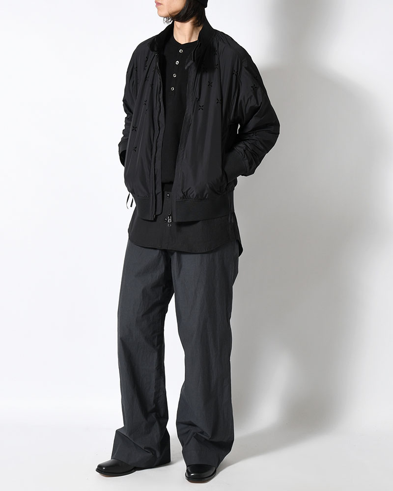 GUAI BLOUSON -BLACK-