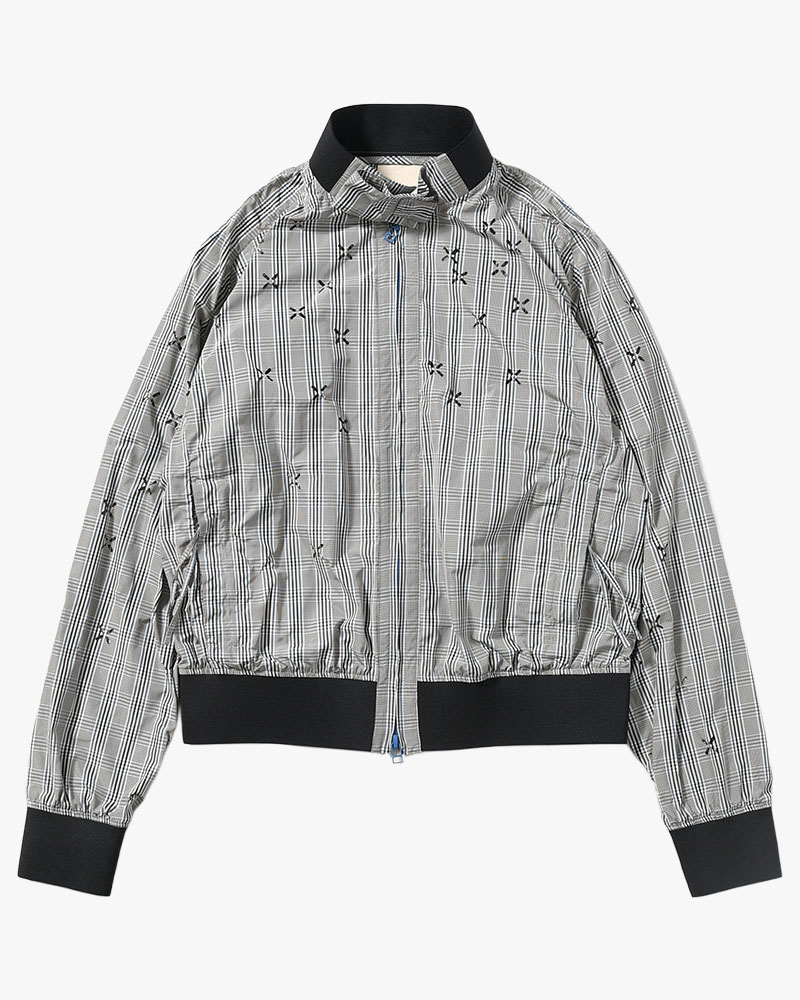 GUAI BLOUSON -BLUE CHECK-