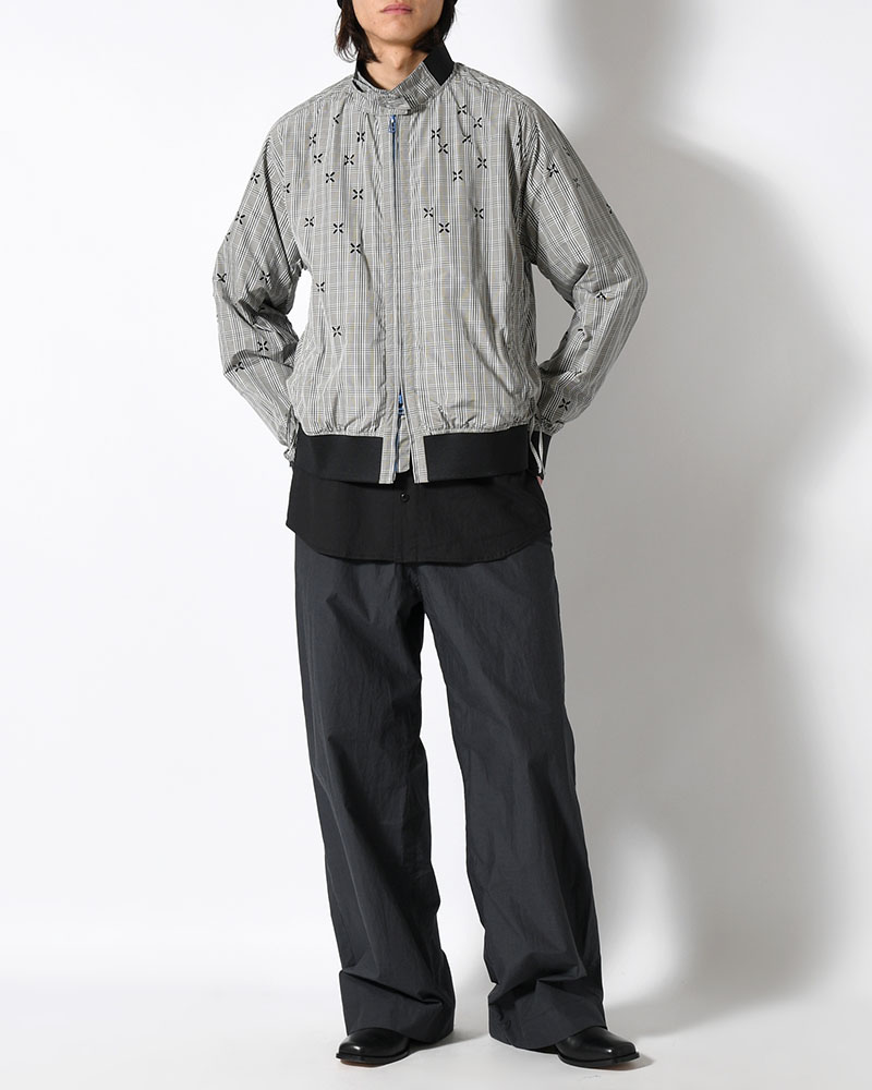 GUAI BLOUSON -BLUE CHECK-