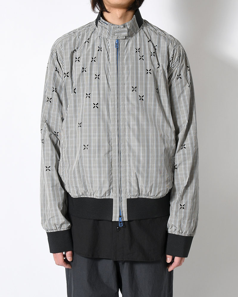 GUAI BLOUSON -BLUE CHECK-