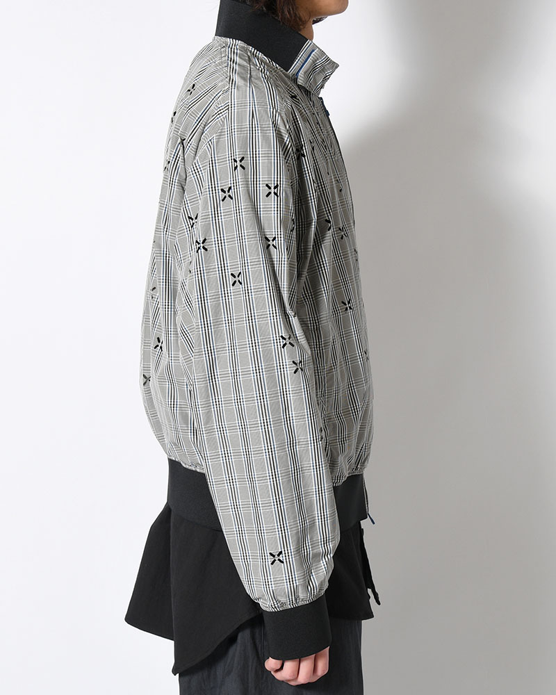GUAI BLOUSON -BLUE CHECK-
