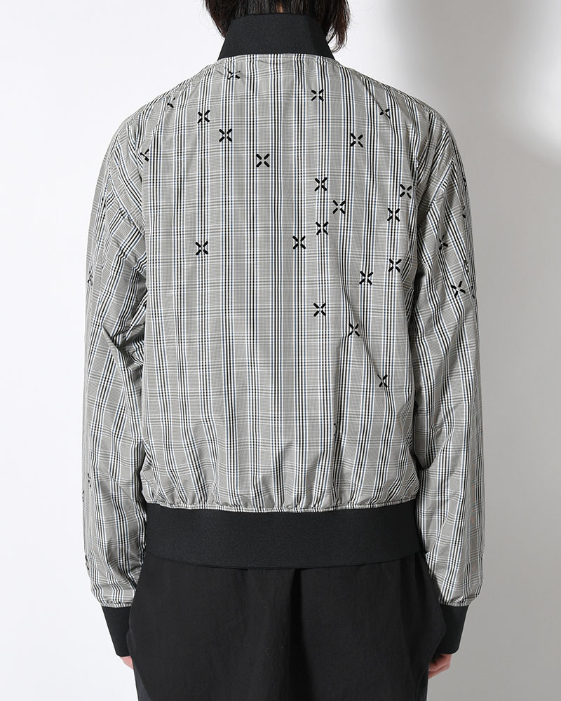 GUAI BLOUSON -BLUE CHECK-