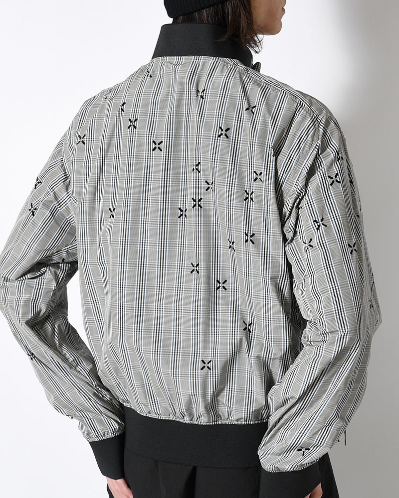 GUAI BLOUSON -BLUE CHECK-