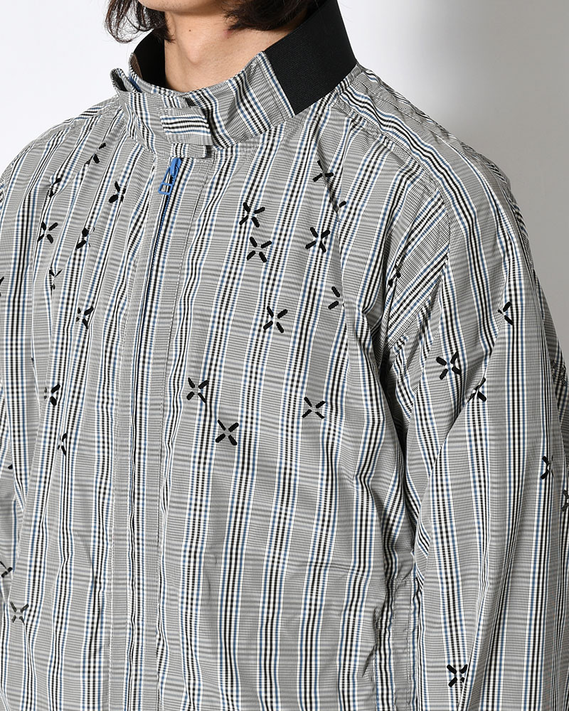 GUAI BLOUSON -BLUE CHECK-