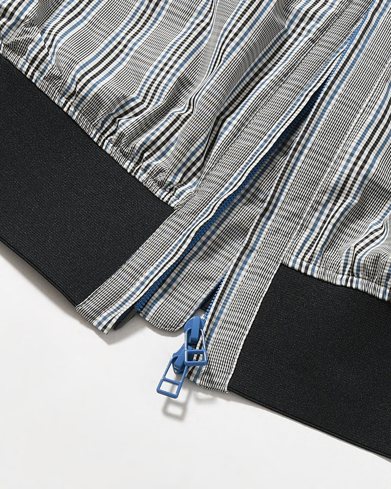 GUAI BLOUSON -BLUE CHECK-