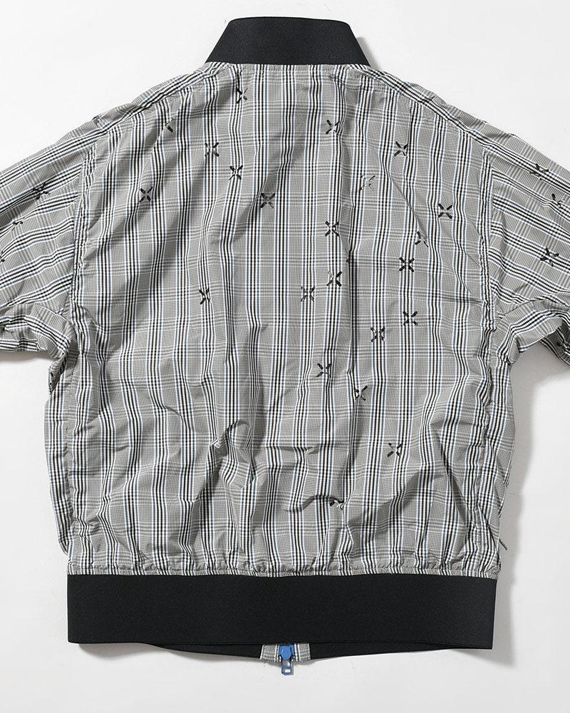 GUAI BLOUSON -BLUE CHECK-