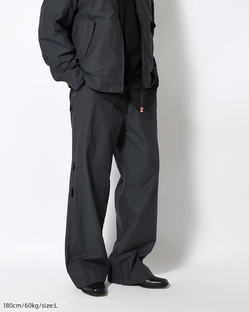 FANG PANTS -BLACK-