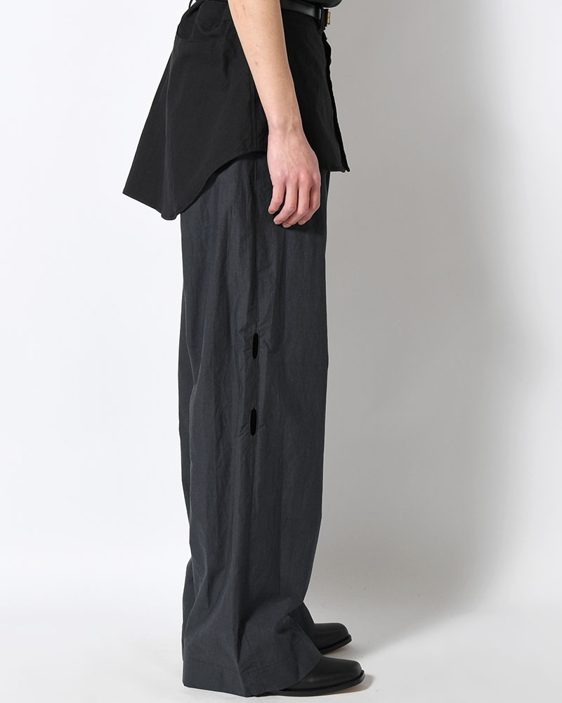 FANG PANTS -BLACK-
