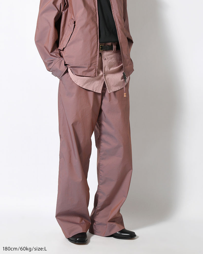 FANG PANTS -PINK BROWN-