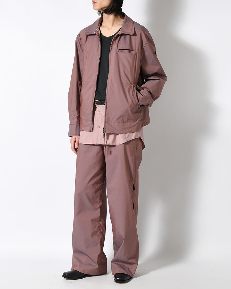 FANG PANTS -PINK BROWN-