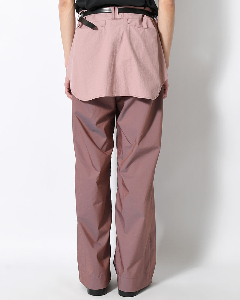 FANG PANTS -PINK BROWN-
