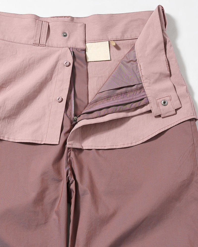 FANG PANTS -PINK BROWN-