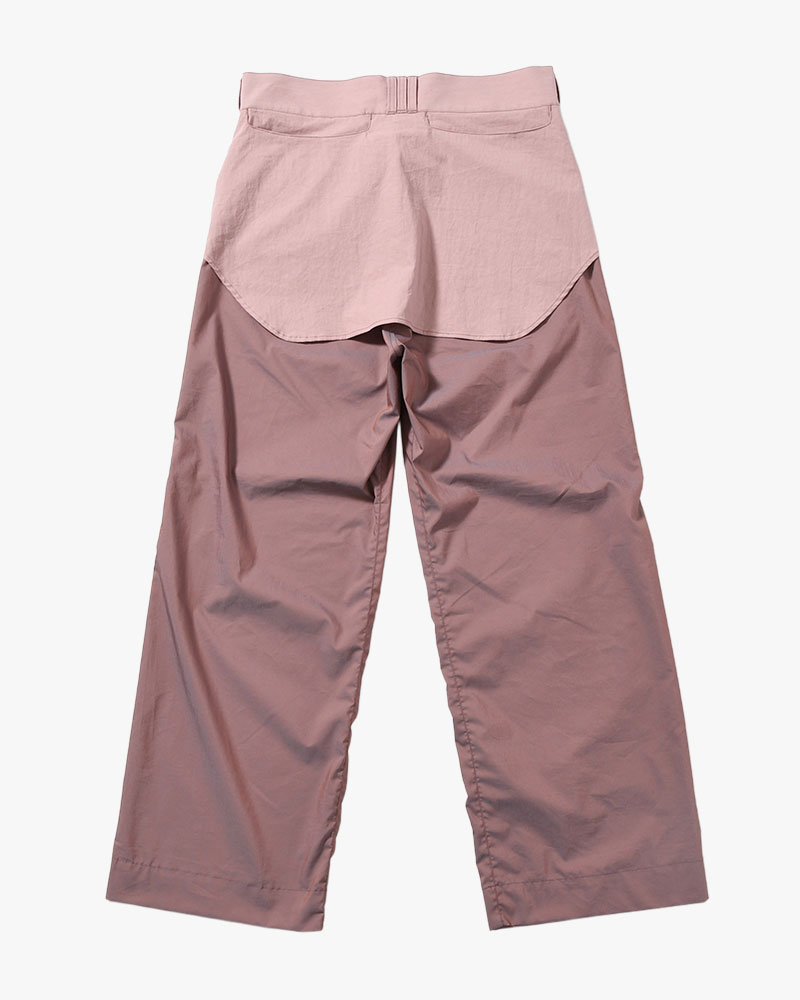 FANG PANTS -PINK BROWN-