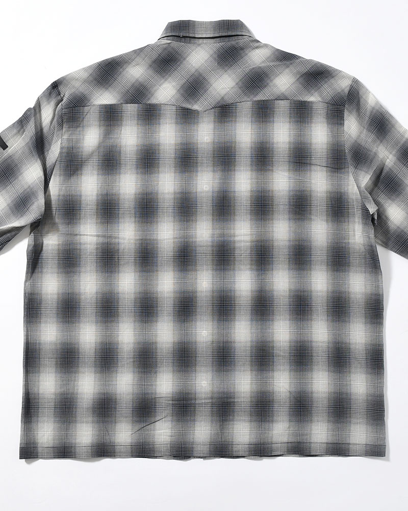 WESTERN SHIRT -BLACK CHECK-