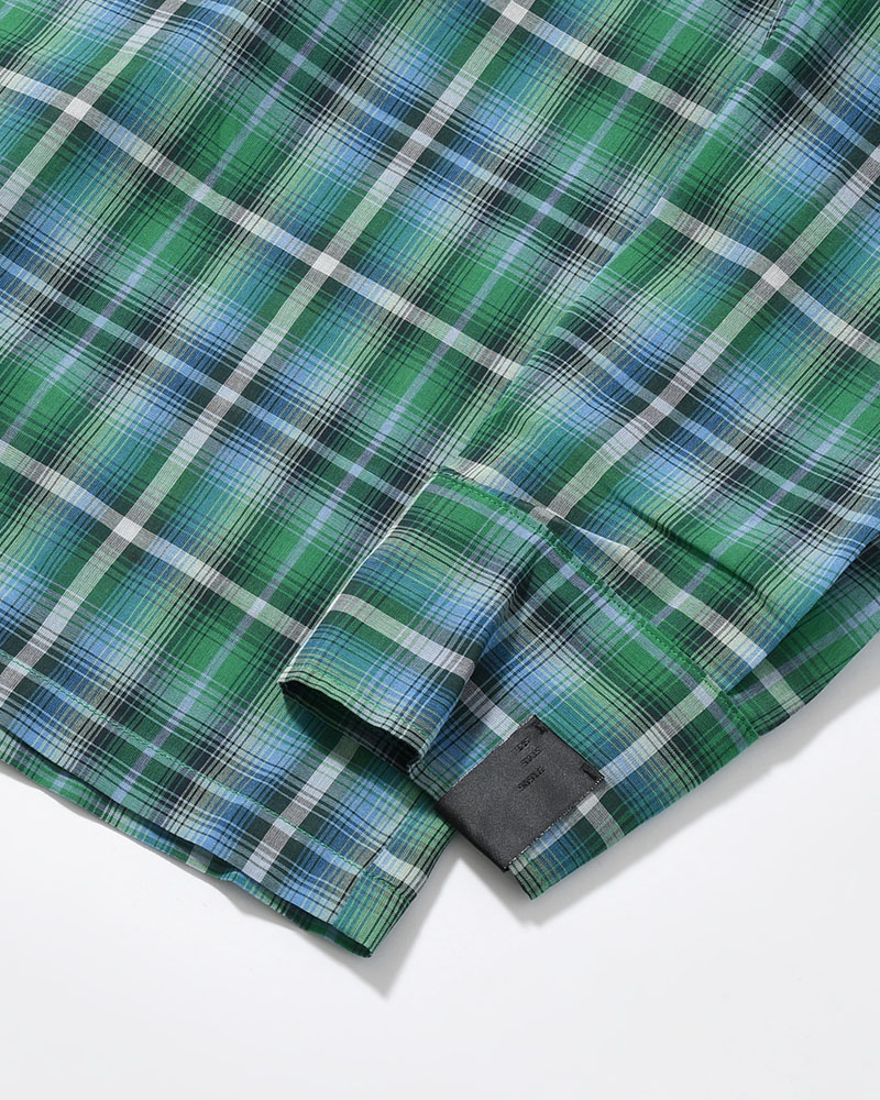 WESTERN SHIRT -GREEN CHECK-