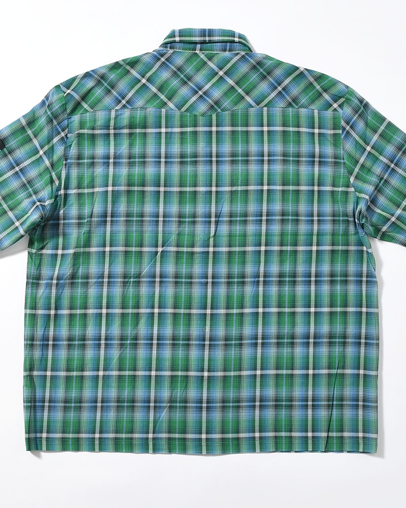 WESTERN SHIRT -GREEN CHECK-