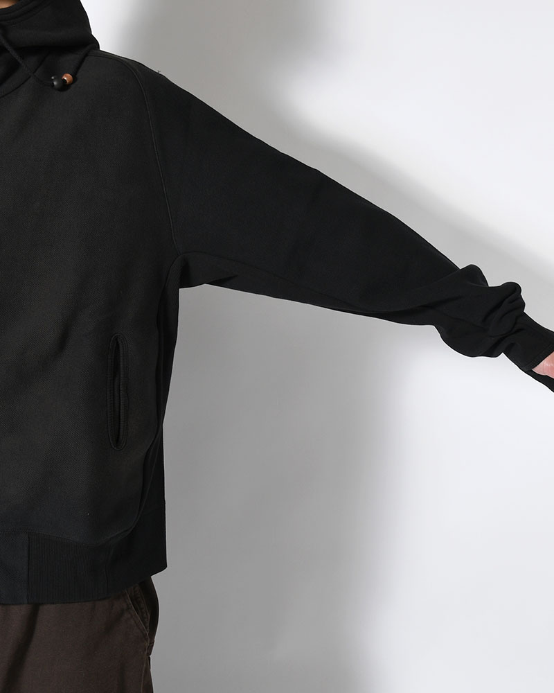 GUAI MASK HOOD -BLACK-