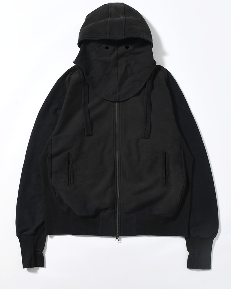 GUAI MASK HOOD -BLACK-