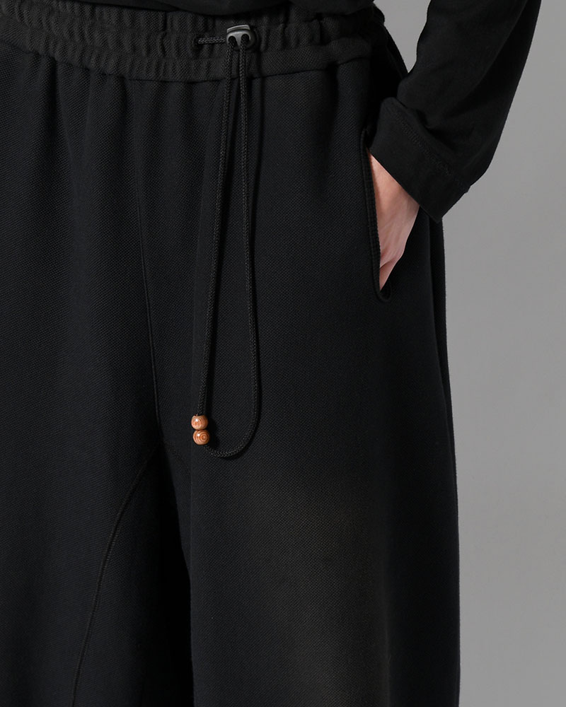 GUAI SWT PANTS -BLACK-