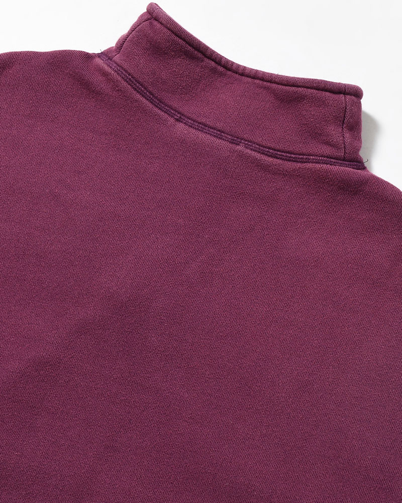 RESEARCHED HZ PULLOVER / COTTON SWEAT -PURPLE-