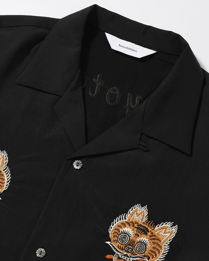 NUE SOUVENIR OC SHIRT -BLACK-